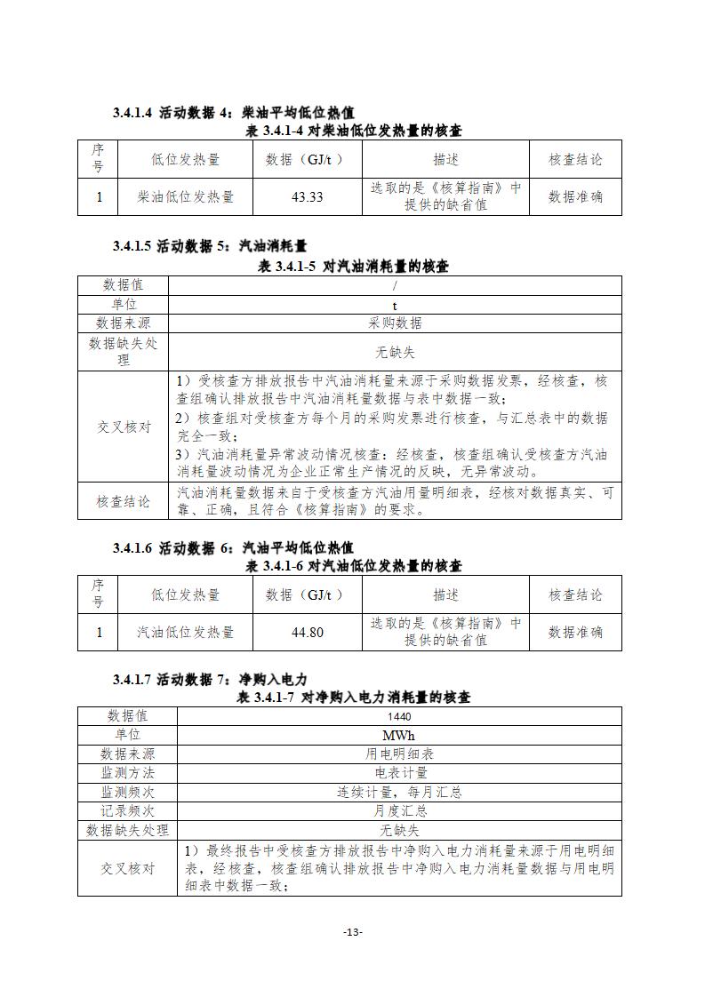 2021年德信线缆集团有限公司温室气体核查报告