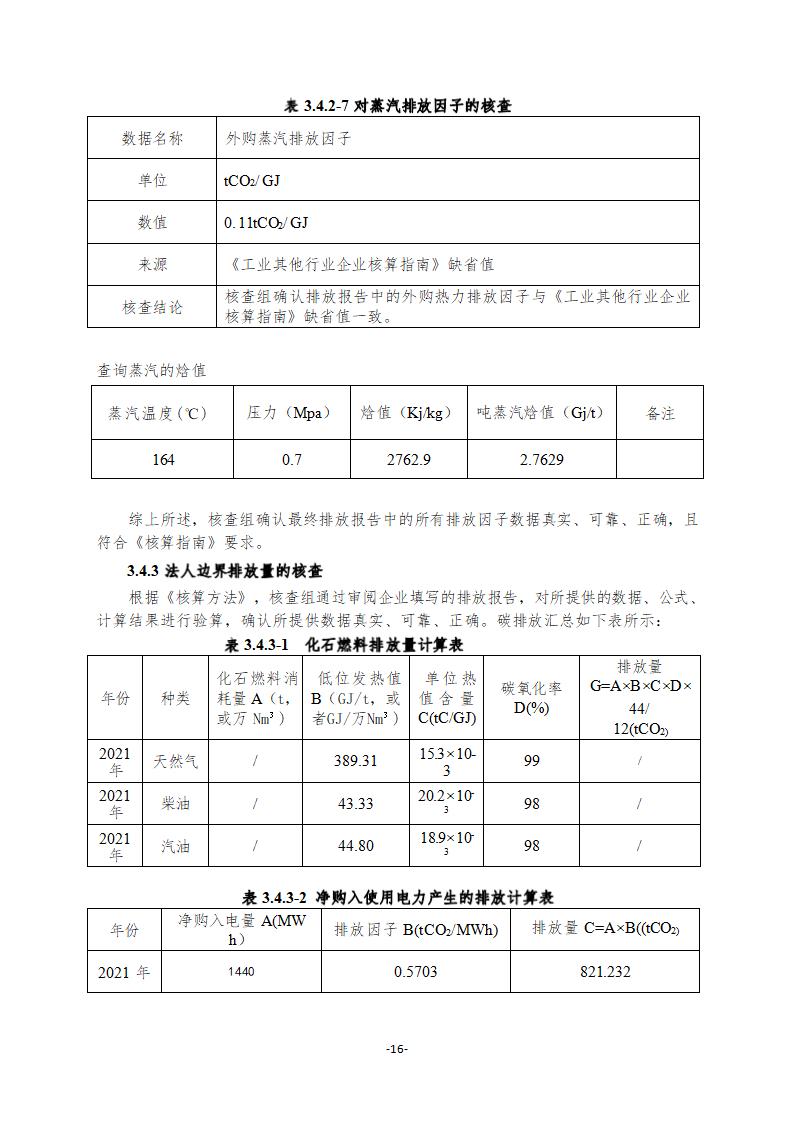 2021年德信线缆集团有限公司温室气体核查报告